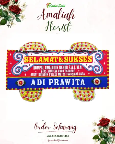 Papan Bunga Ucapan Selamat Kubu Gulai Bancah